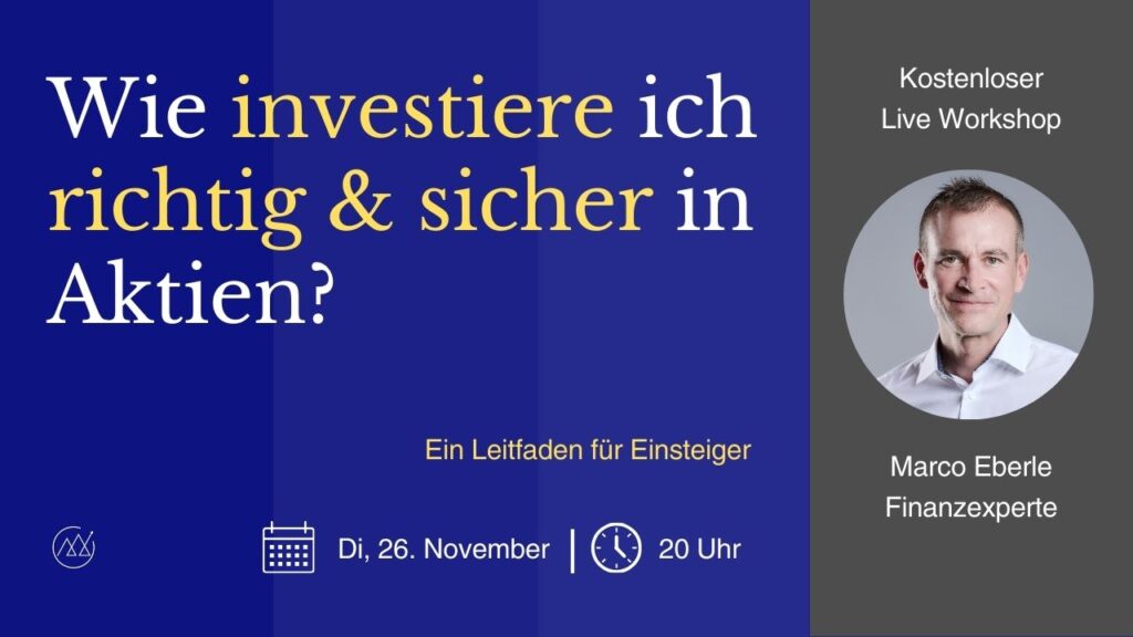 Wie investieren ich richtig und sicher in Aktien?